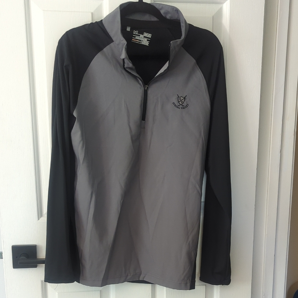 Under Armour Black and Gray Lightweight Shirt Jacket